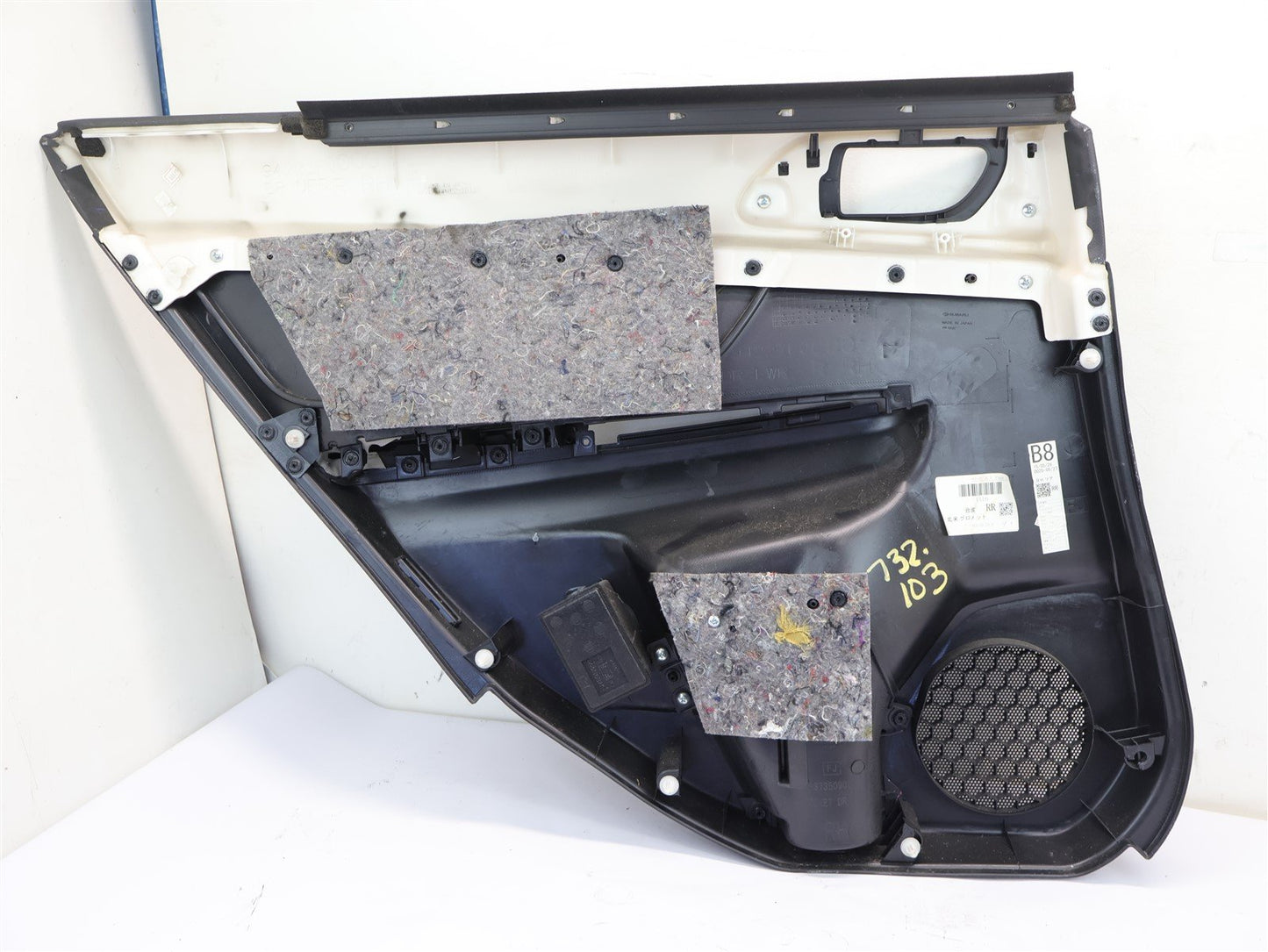 2015-2017 Subaru WRX Rear Door Panel Card Passenger RH Right Side 48k 15-17