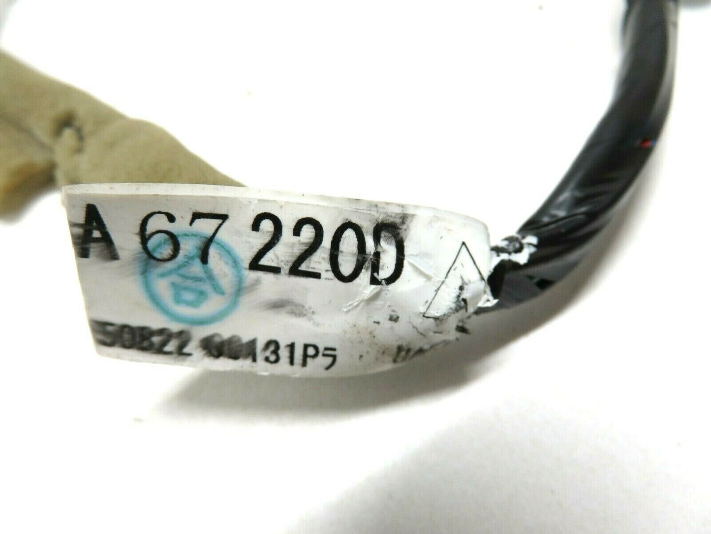 2006-2007 Mazdaspeed6 Passenger Rear Wiring Harness Door Mazda Speed6 GP9A67220D