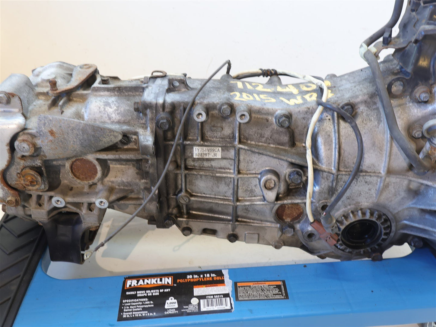2015-2017 Subaru WRX Manual Transmission 2.0L Turbo Trans 6 Speed MT 15-17