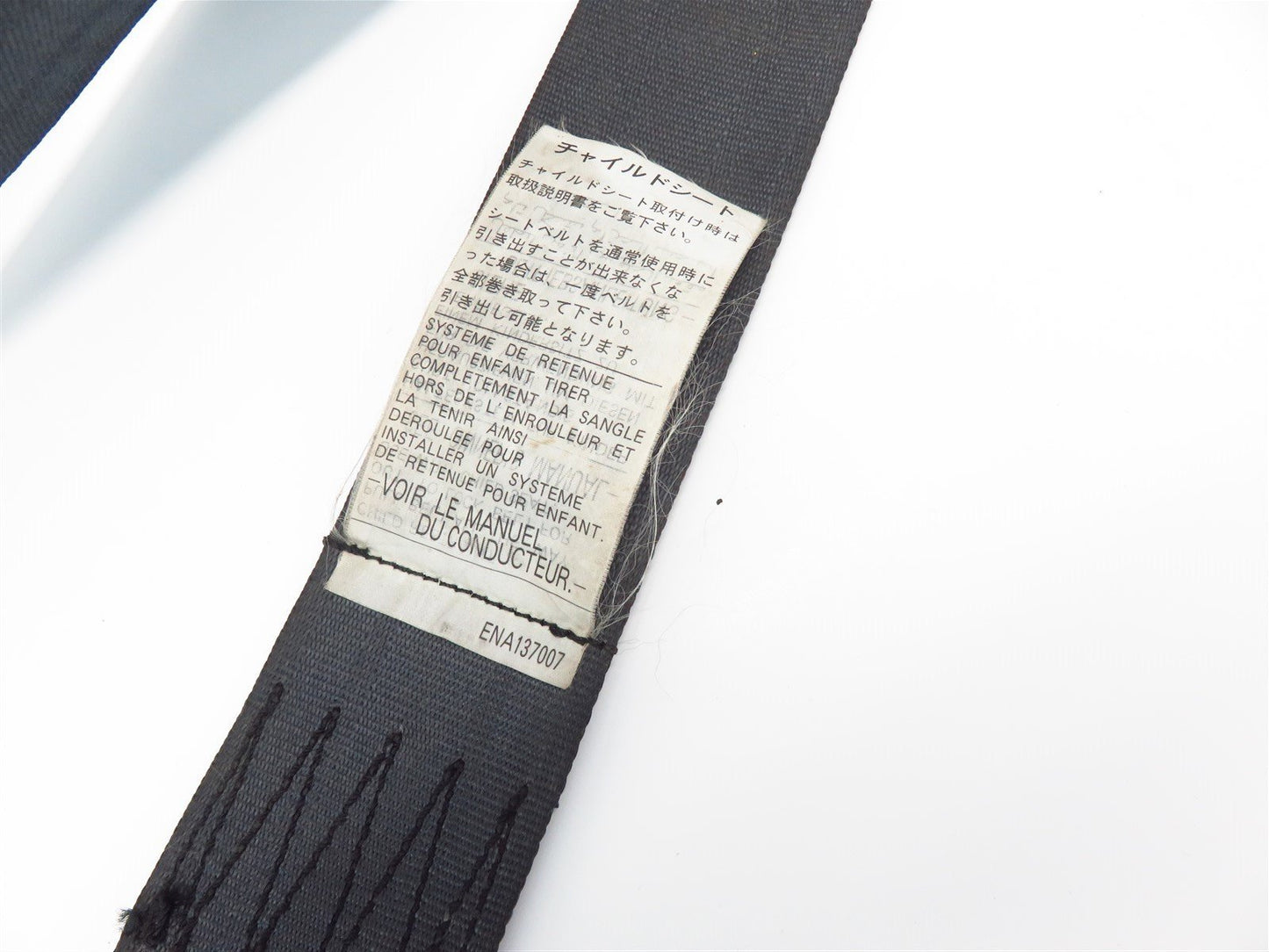 2002-2004 Subaru Impreza WRX STI Center Rear Seat Belt SEDAN OEM 02-07
