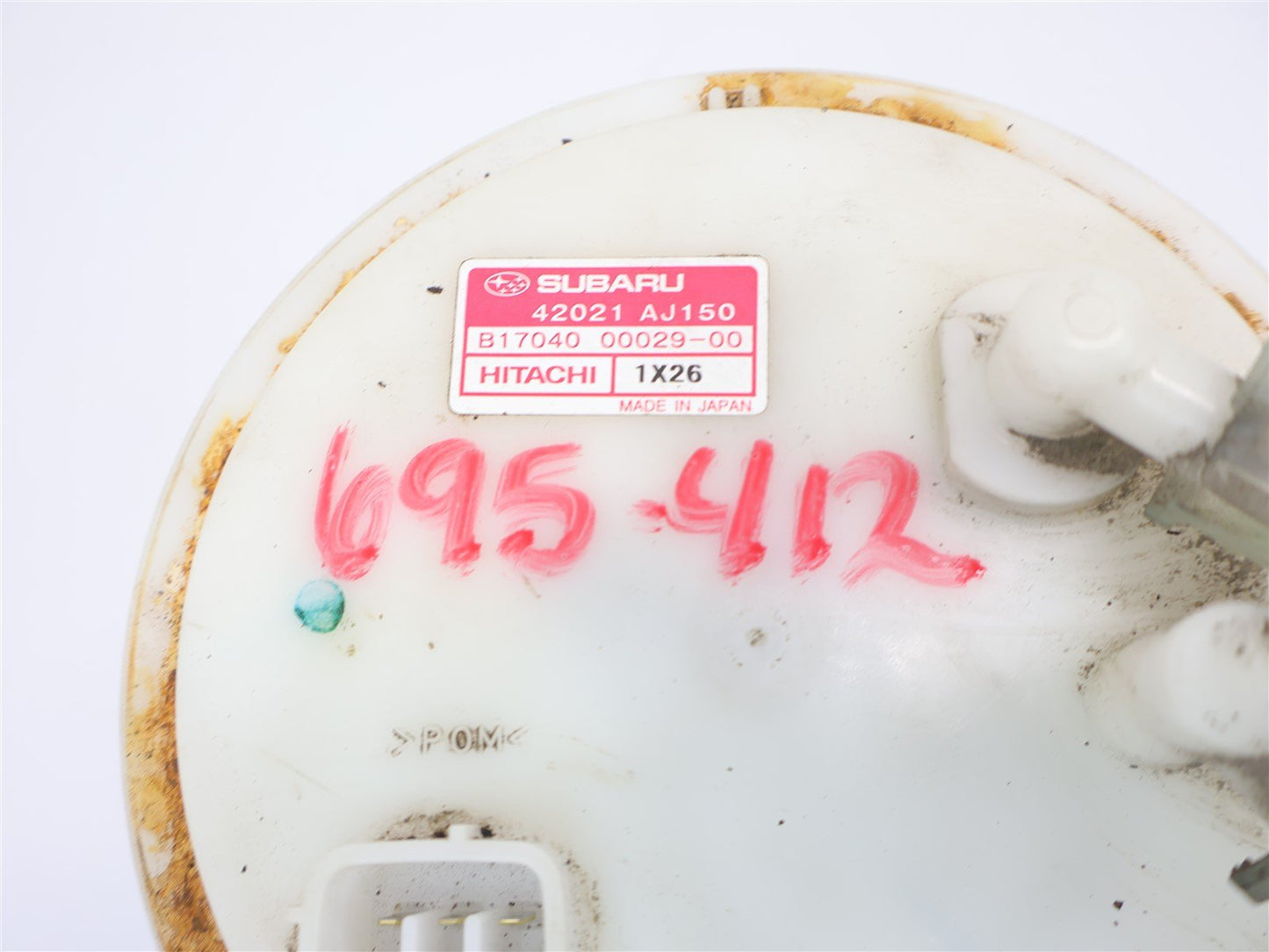 2012 Subaru Legacy & Outback Fuel Pump 42021AJ150 Assembly 2.5L OEM 12 134K