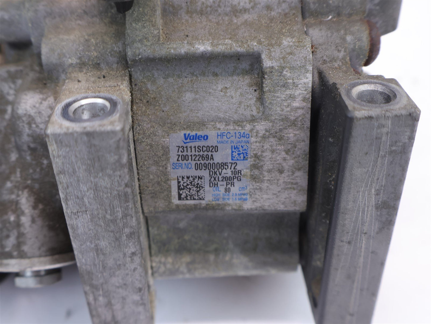 2011-2013 Subaru Forester AC Compressor Pump 2.5L Non-Turbo A/C 73111SC020 11-13