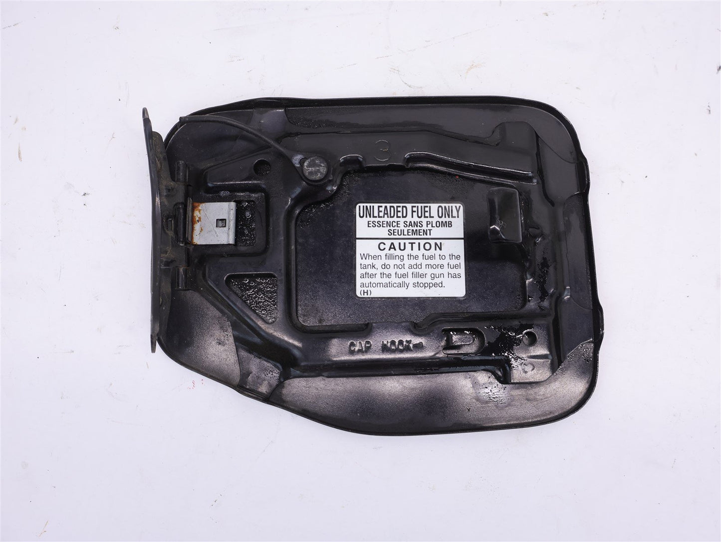 09-13 Subaru Forester XT Gas Cap Door Cover Fuel Filler Lid White 2009-2013