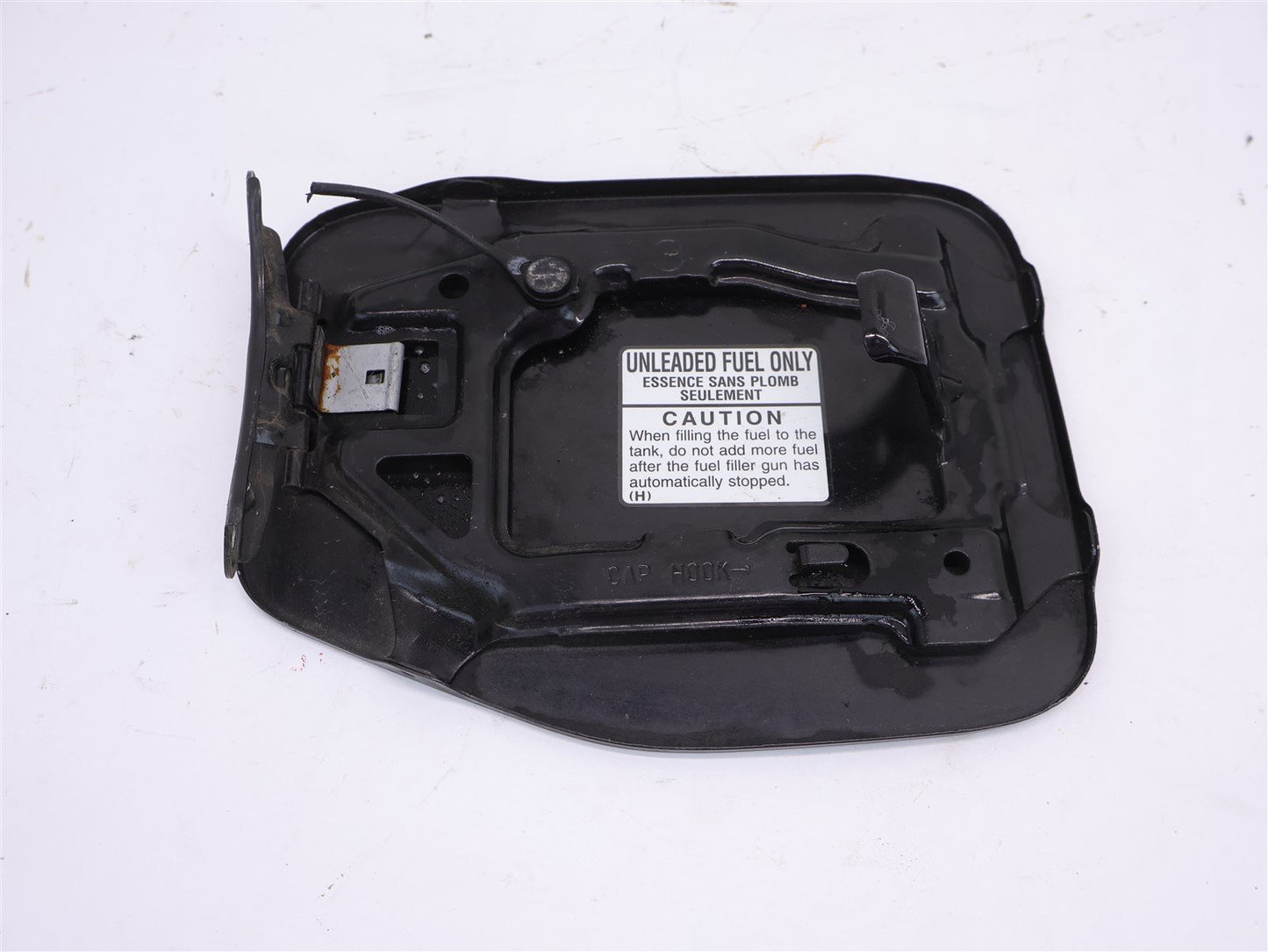 09-13 Subaru Forester XT Gas Cap Door Cover Fuel Filler Lid White 2009-2013