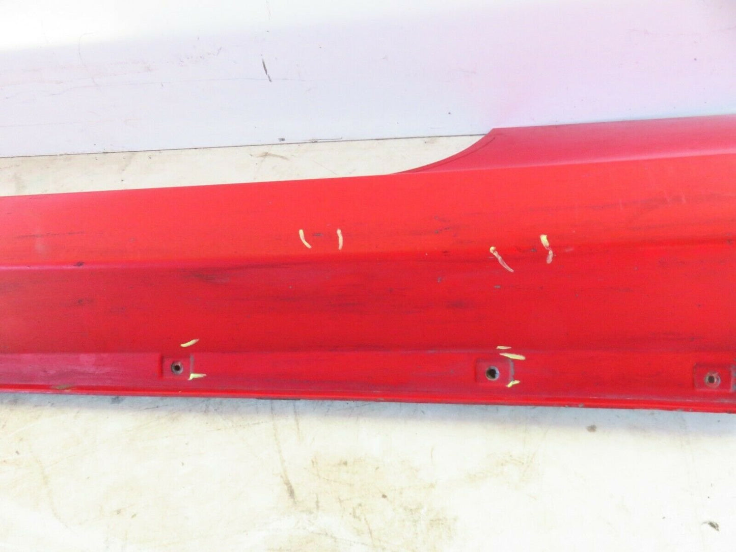 2009-2012 Hyundai Genesis Coupe Driver Bottom Rocker Side Skirt Panel TABS BROKE