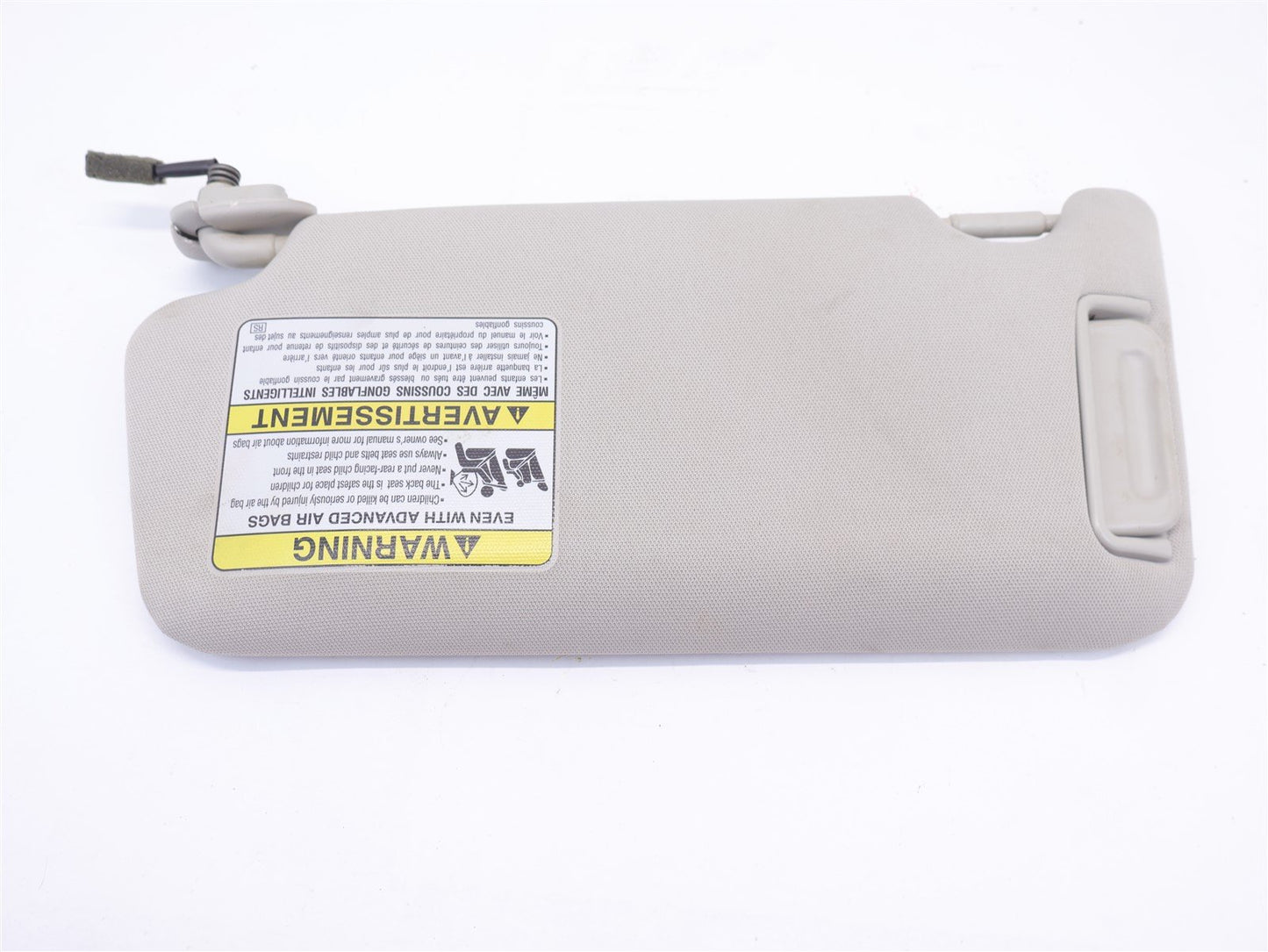 2012 Subaru Legacy & Outback Passenger Sun Visor Shade RH Right OEM 2010-2014