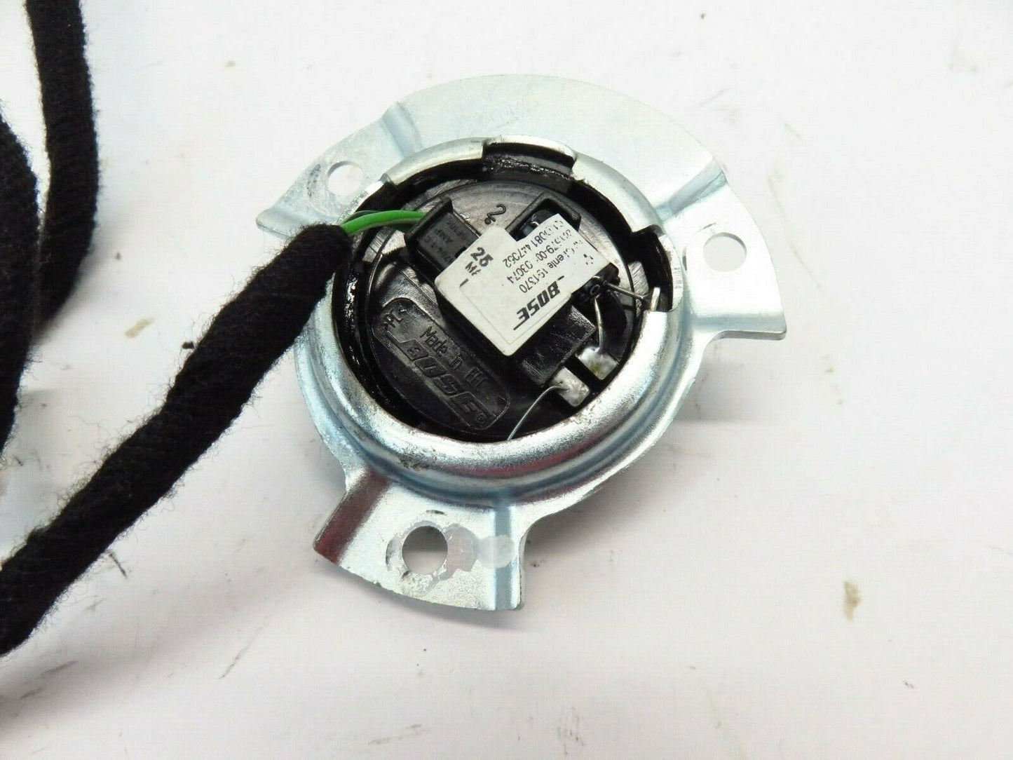 04-08 Maserati Quattroporte Driver Rear Door Tweeter w/ Wiring Harness Wire LH