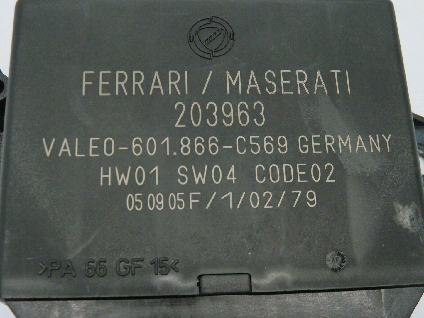 2003-2012 Maserati Quattroporte Parking Assist Control Sensor Module 203963 M139