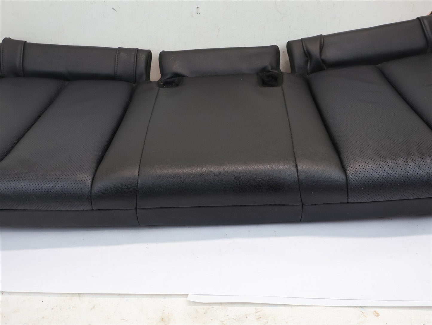 13-14 Subaru Outback Rear Seat Cushion Lower Bottom Black Leather 2013-2014