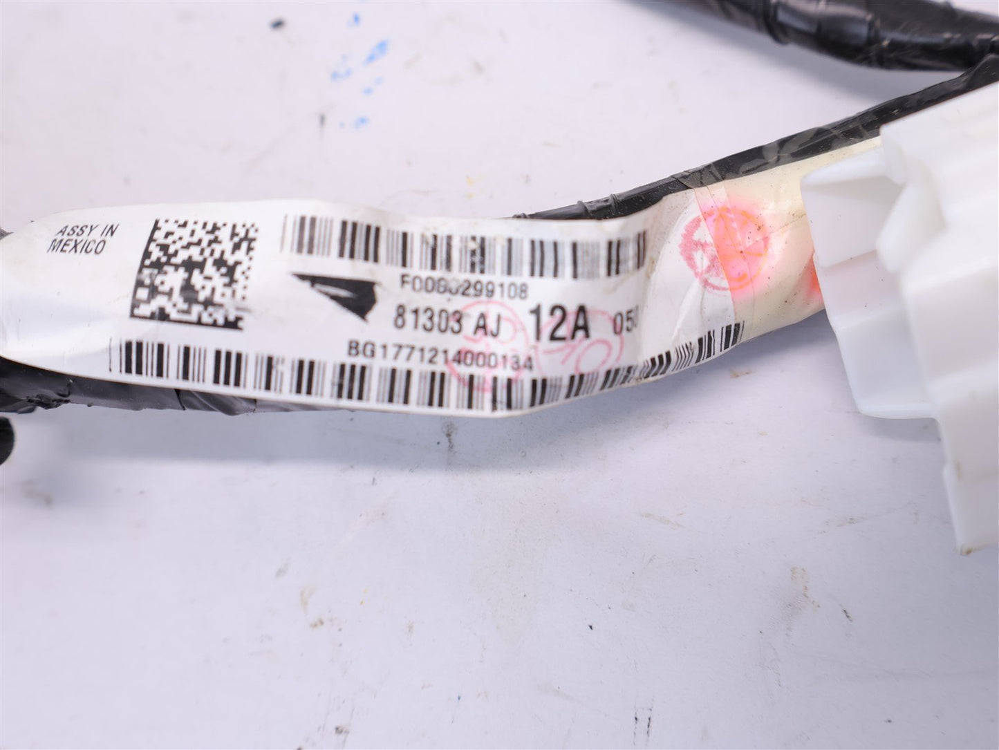 2013 Subaru Outback Dash Instrument Panel Wiring Harness Cluster 81303AJ12A OEM