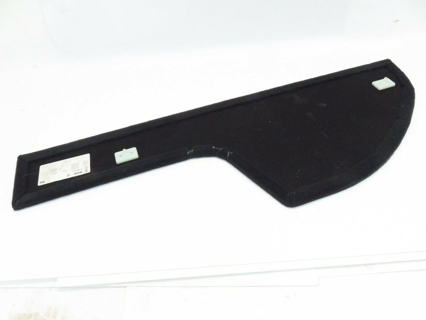 2011 Subaru Outback Passenger Trunk Carpet Cover Panel Rear Hatch RH 2010-2014
