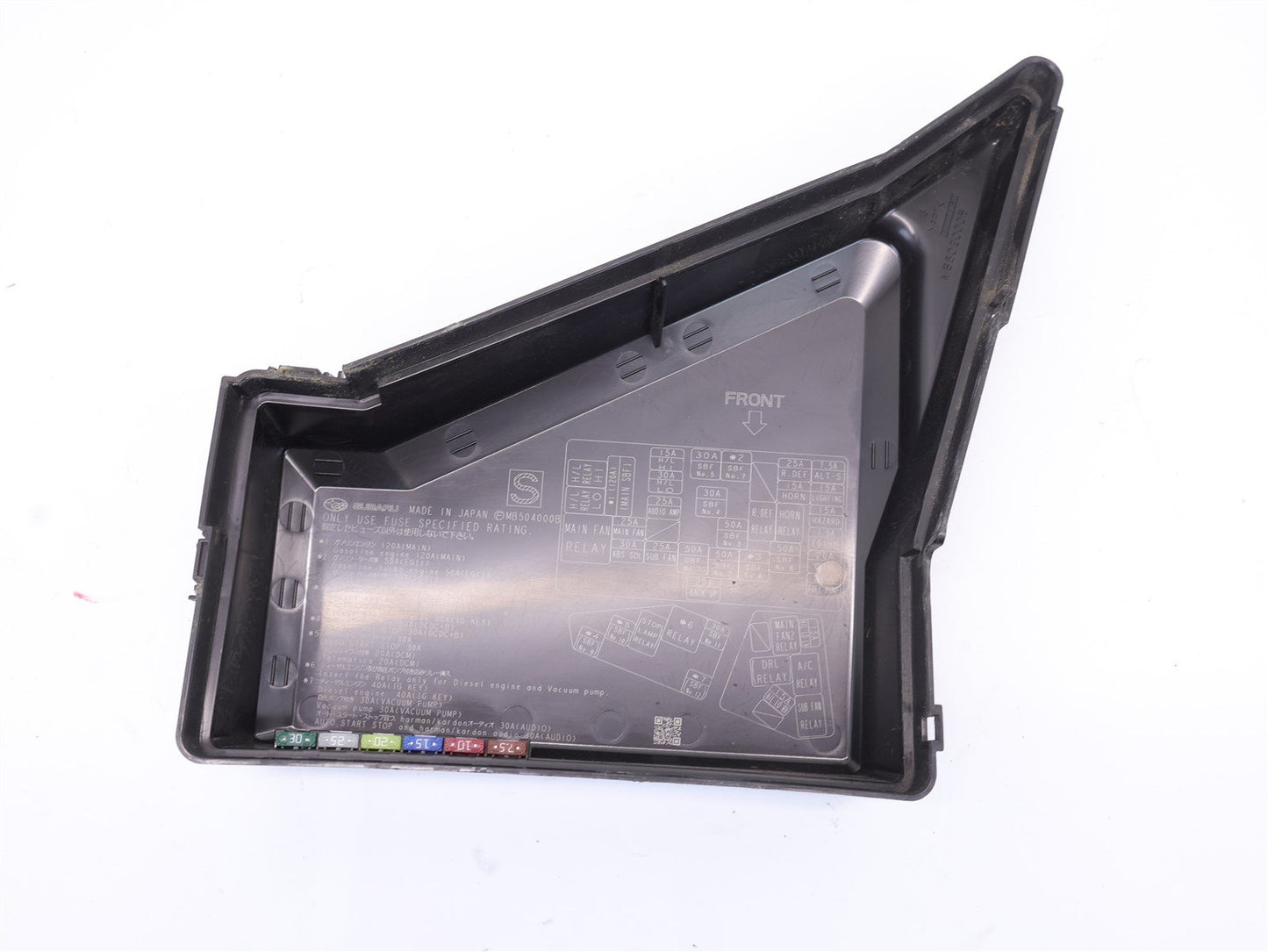 2014-2016 Subaru Forester Engine Fuse Block Box Plastic Cover Top Lid 14 15 16