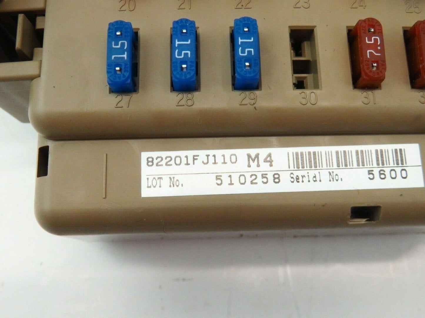 2014-2016 Subaru Forester Dash Fuse Block Box Panel 82201FJ110 Interior 14 15 16