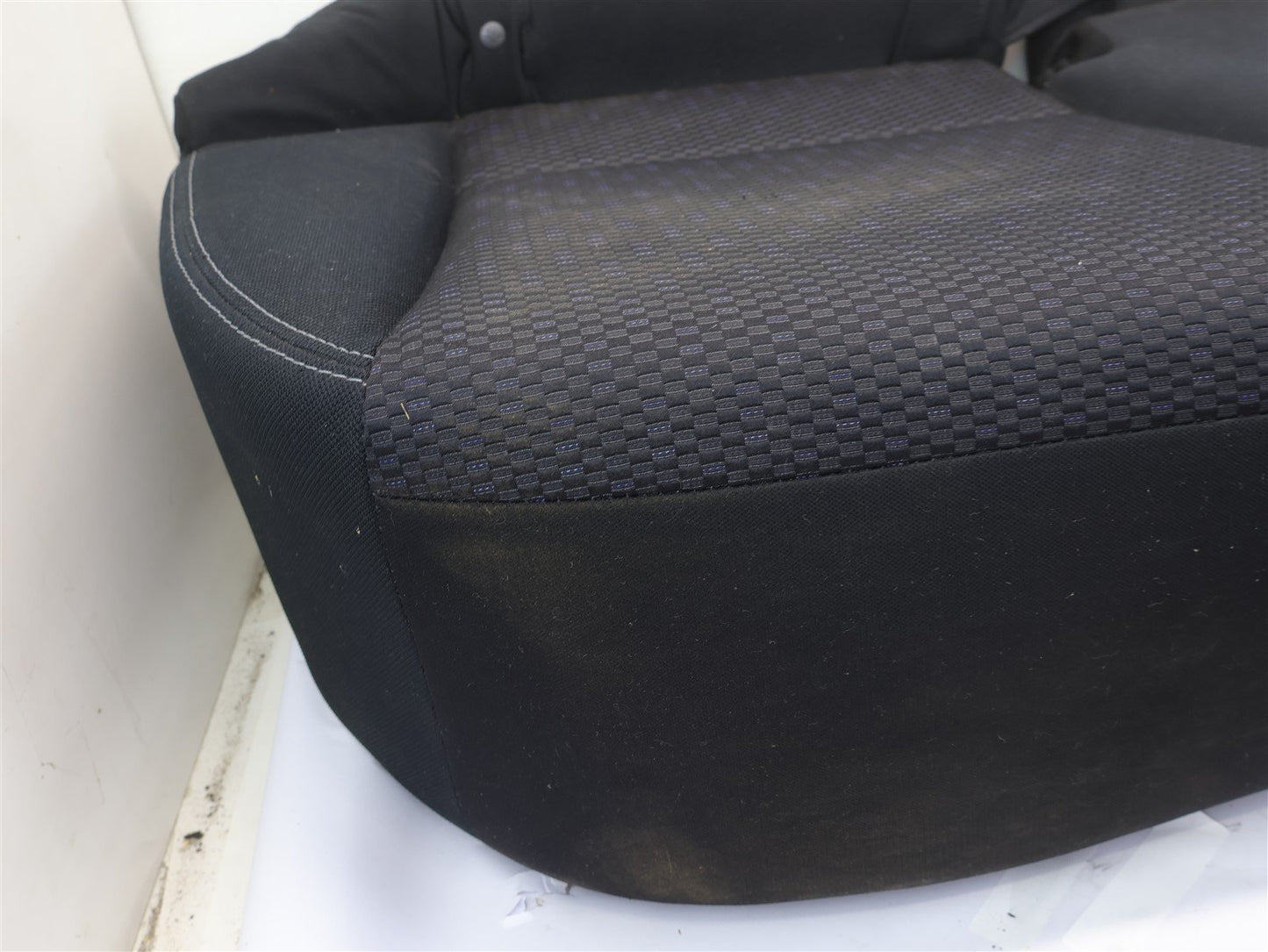 2016 Subaru Forester Rear Seat Bottom Cushion Lower Black Cloth OEM 14-16