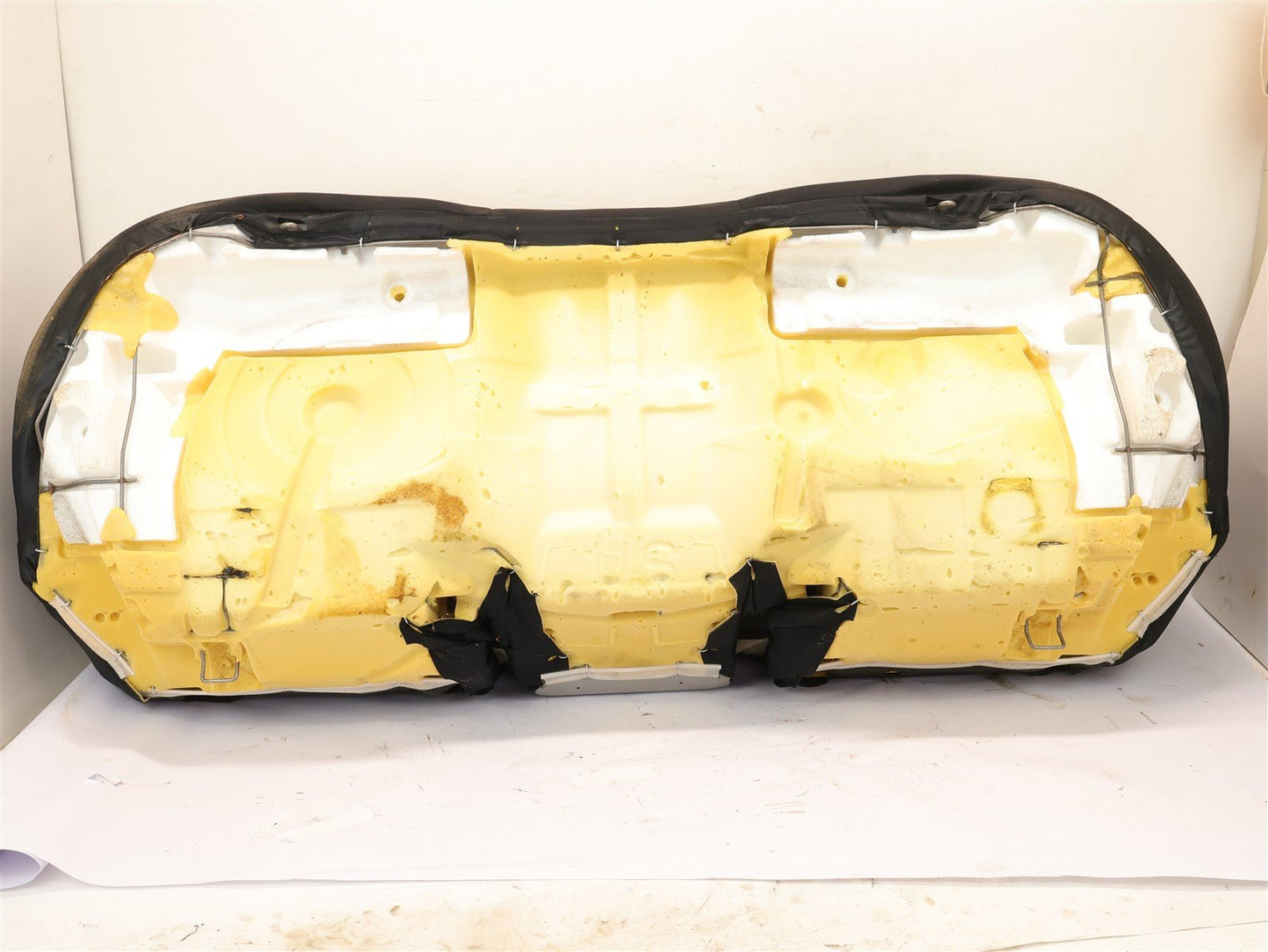 2016 Subaru Forester Rear Seat Bottom Cushion Lower Black Cloth OEM 14-16