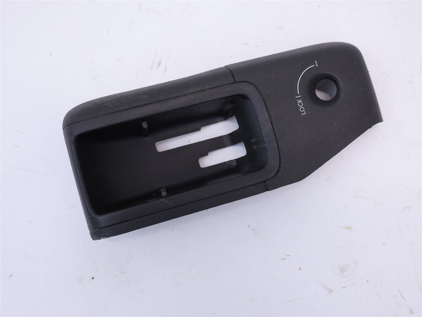 2005-2009 Subaru Legacy Gas Trunk Lever Trim Fuel Door Release Cover OEM 05-09