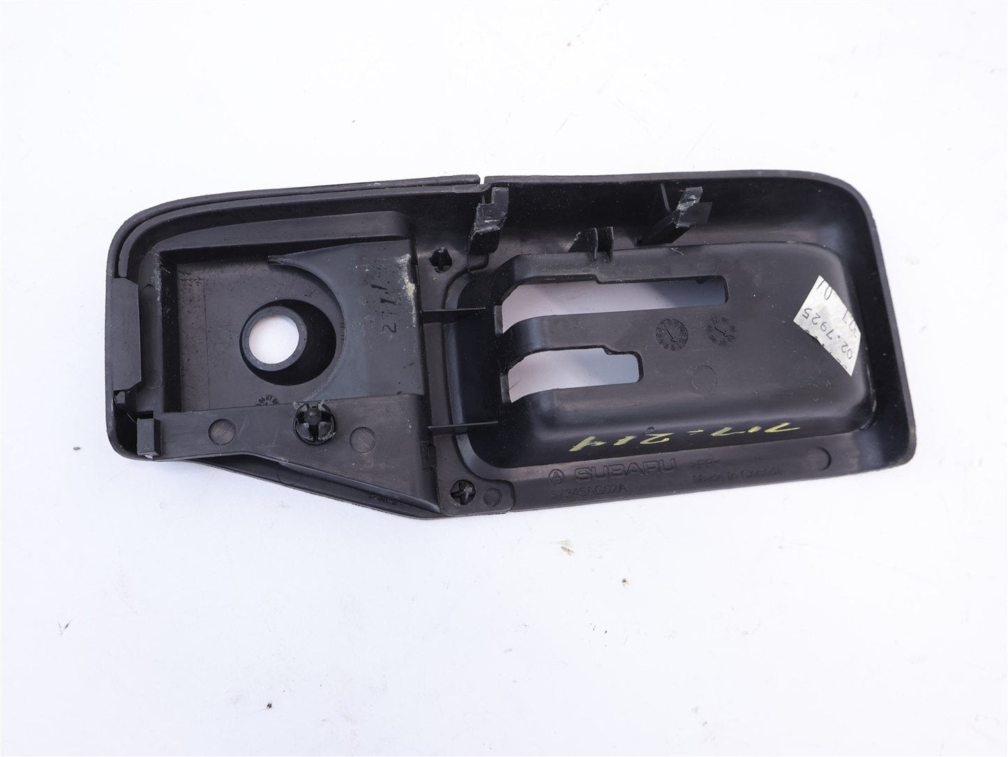 2005-2009 Subaru Legacy Gas Trunk Lever Trim Fuel Door Release Cover OEM 05-09