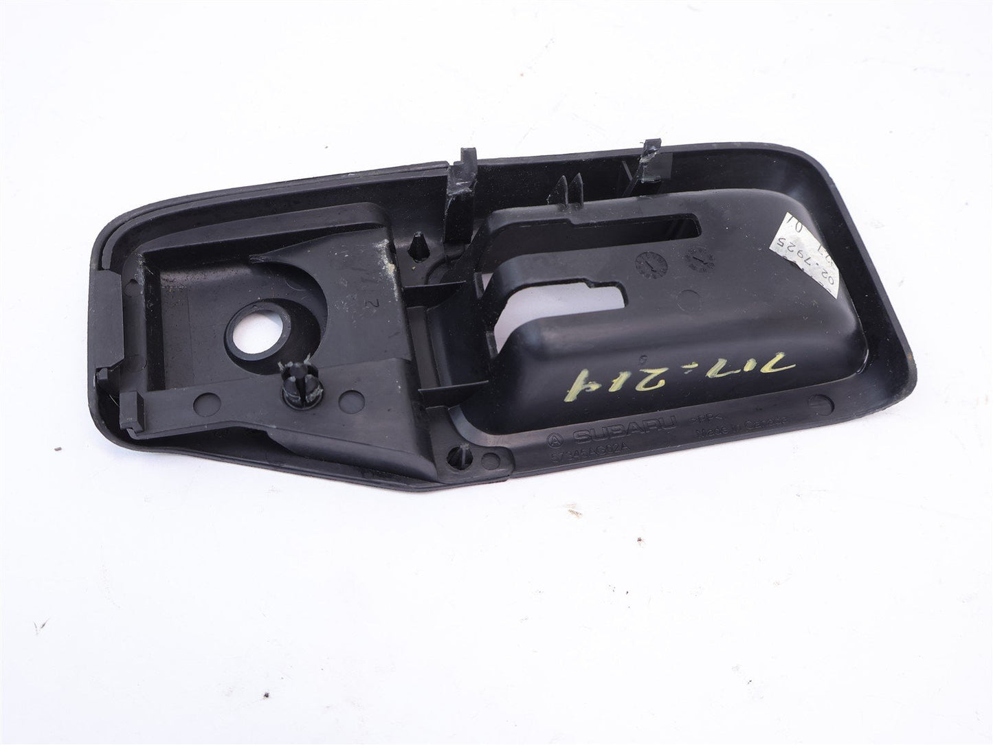 2005-2009 Subaru Legacy Gas Trunk Lever Trim Fuel Door Release Cover OEM 05-09