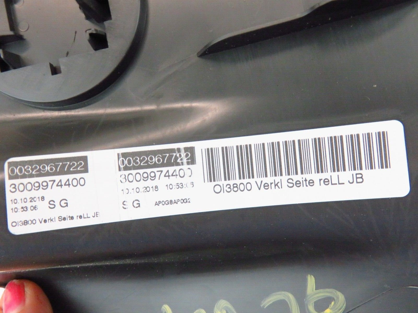 2018-2020 Buick Regal TourX Passenger Dash Side End Cap Trim Panel RH Dashboard