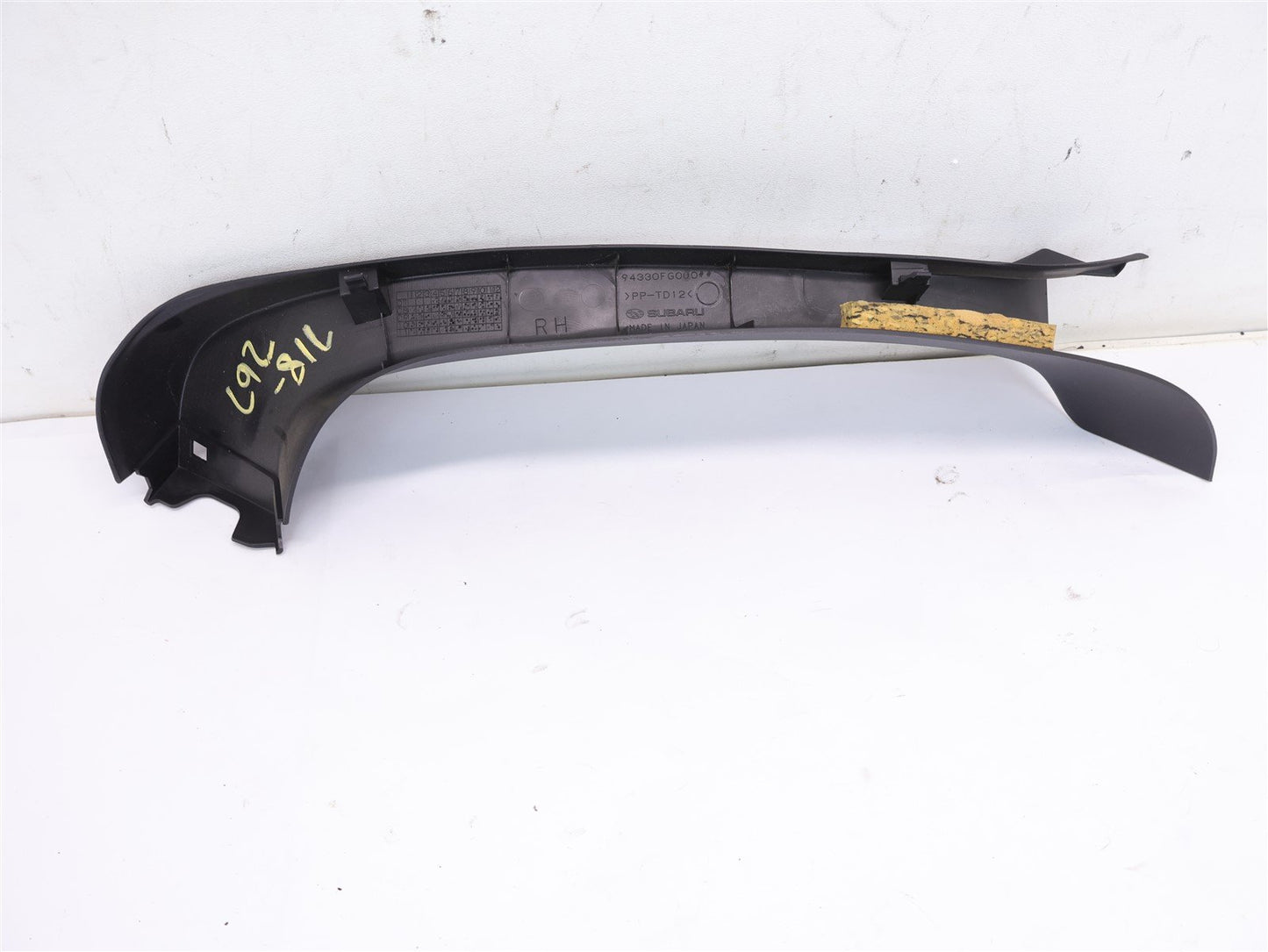 2008-2014 Subaru Impreza WRX STI Hatch Trim Cover Panel Right Passenger RH 08-14