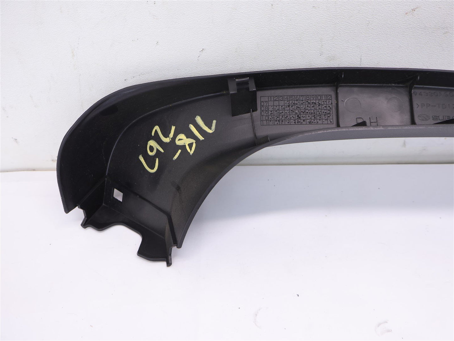 2008-2014 Subaru Impreza WRX STI Hatch Trim Cover Panel Right Passenger RH 08-14