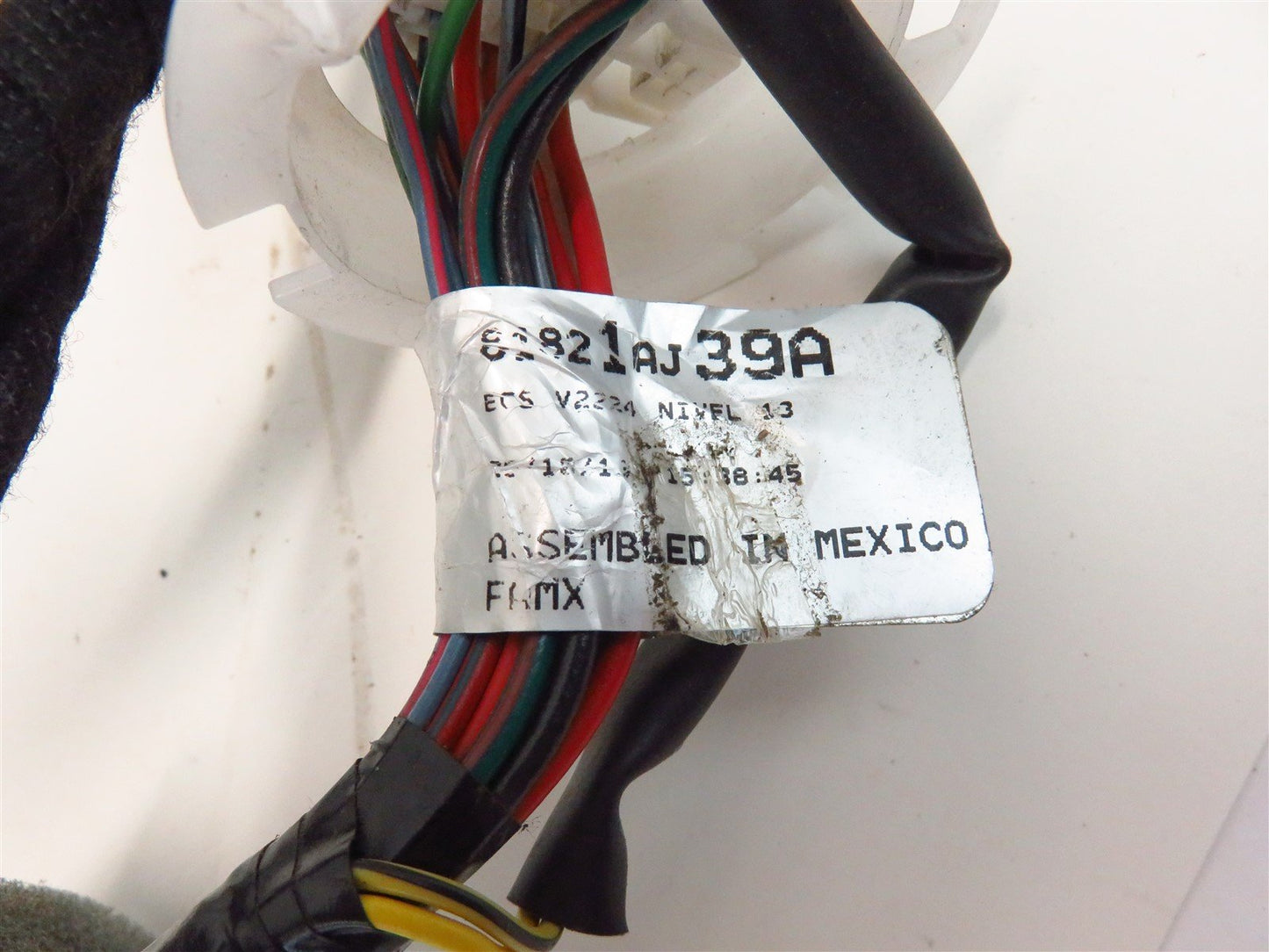 2014 Subaru Outback Passenger Front Door Wire Harness 81821AJ39A RH 2011-14