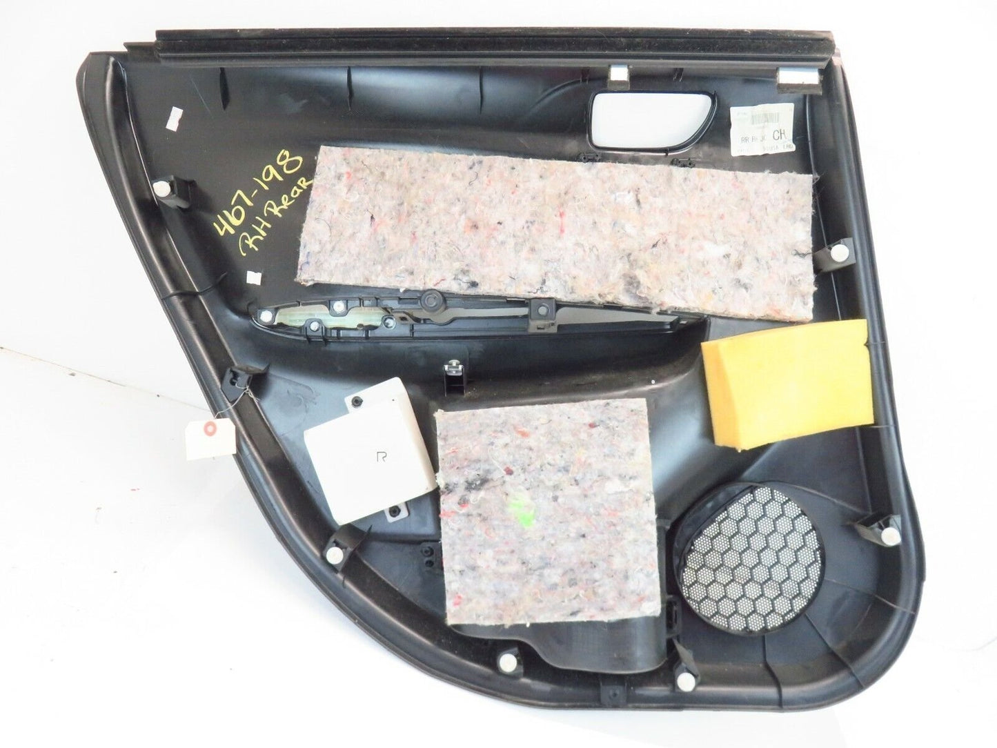 08-10 Subaru Impreza Passenger Rear Panel RH Interior Door Card 2008 2009 2010