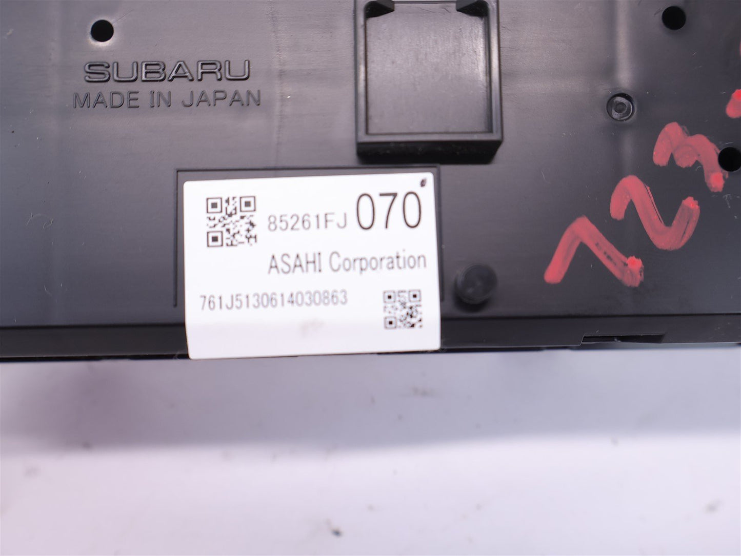 2013-2014 Subaru XV Crosstrek Dash Multi Display Screen OEM 85261FJ070