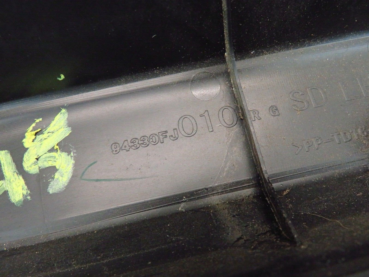 2014 Subaru Crosstrek XV Driver Rear Hatch Gate Trim Left LH 94330FJ010 2013-17