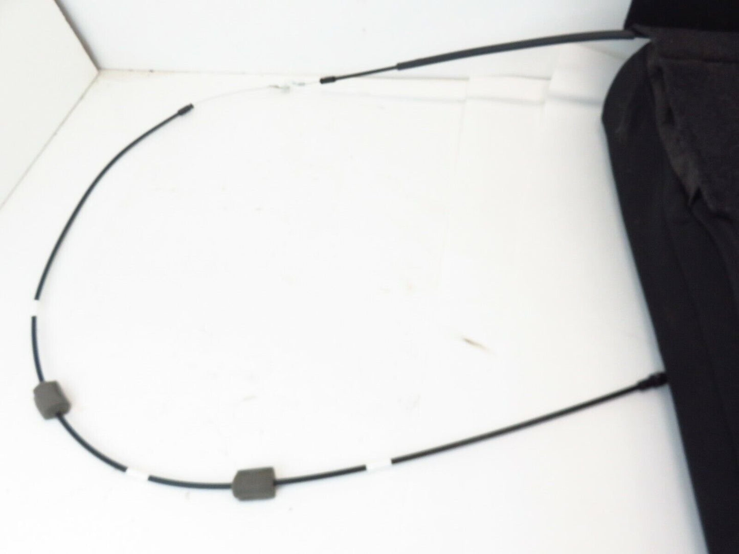 2017 Subaru Outback Rear Upper Seat Cushion Back Black Leather LH Driver OEM 17