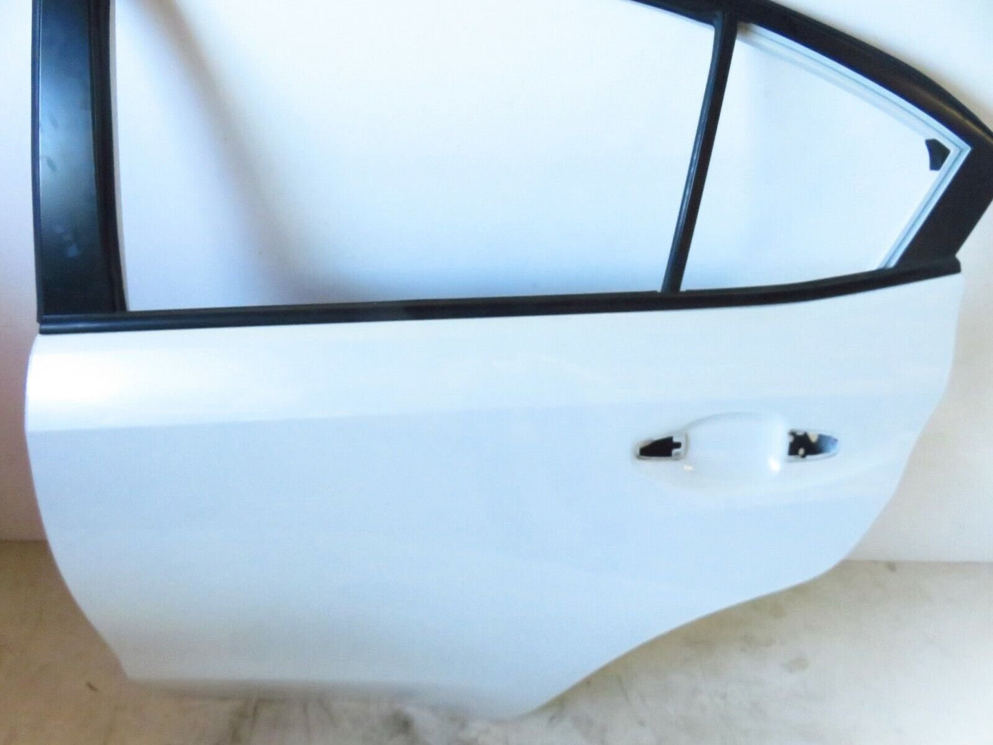 2016 Subaru WRX Driver Rear Door Side LH Left White K1X OEM 2015-2019
