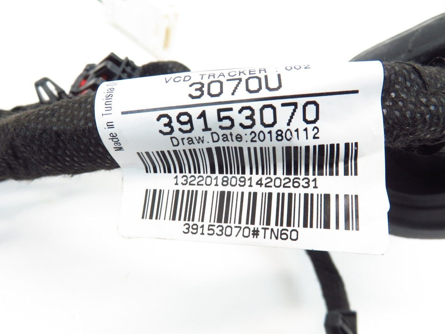 2019 Buick Regal TourX Passenger Front Door Harness Wiring 3913070 Wire RH 19