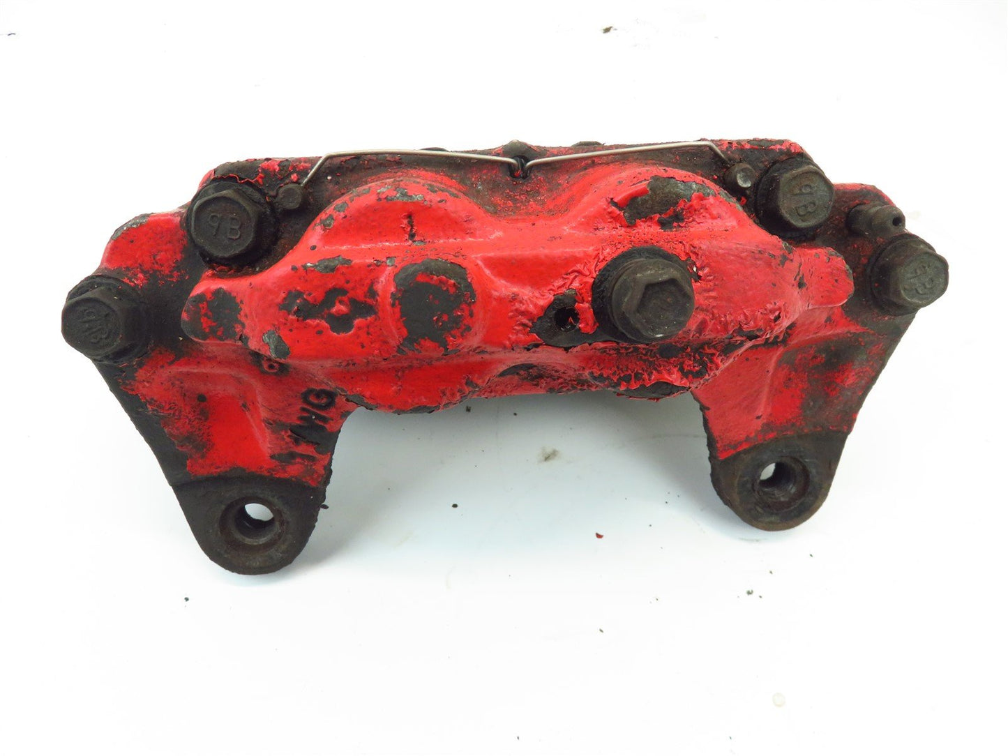 2006-2007 Subaru Impreza WRX Driver Front Brake Caliper Red 4 Piston LH 06-07