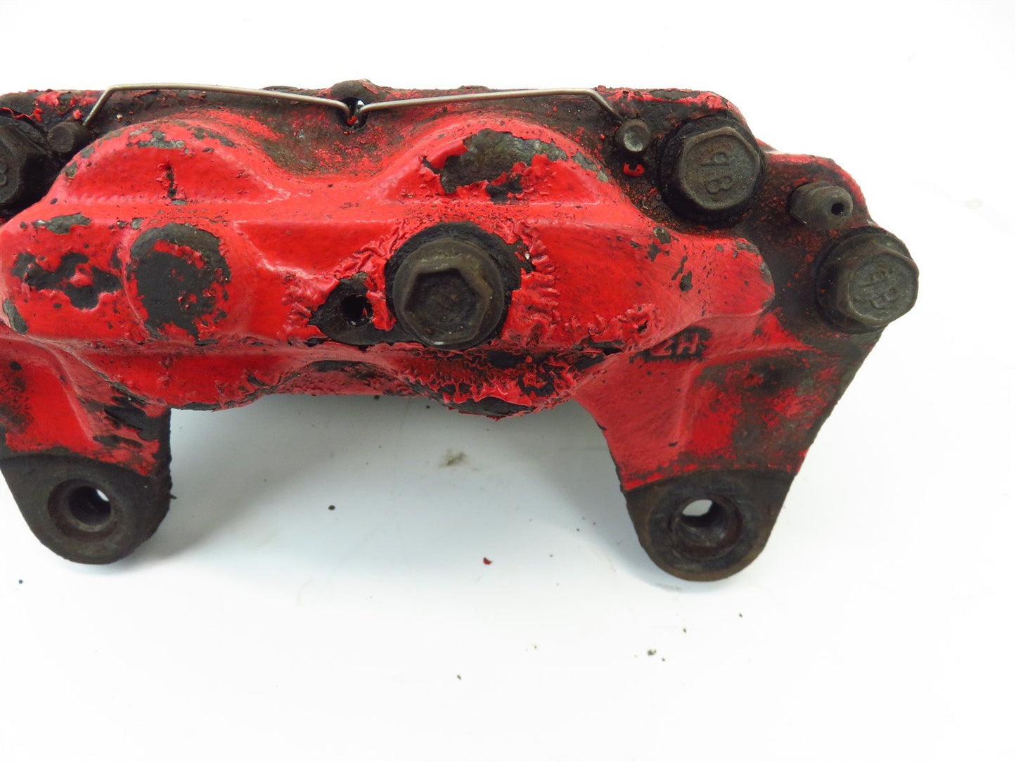 2006-2007 Subaru Impreza WRX Driver Front Brake Caliper Red 4 Piston LH 06-07