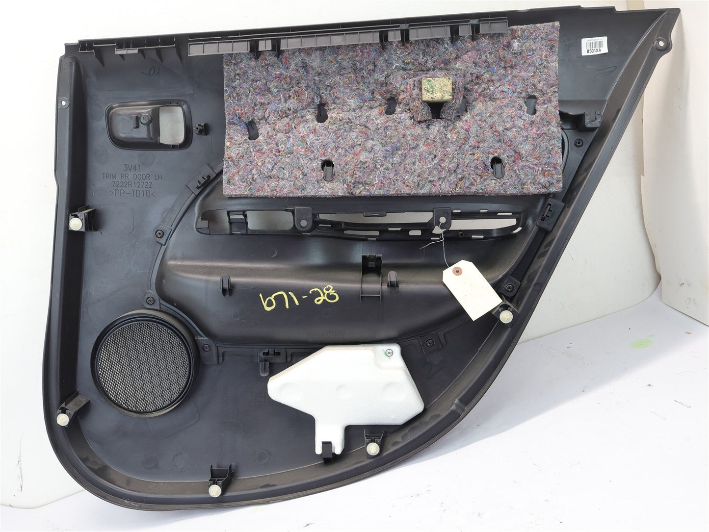 2017-2020 Mitsubishi Mirage G4 Driver Rear Door Panel Card Cover LH Left OEM