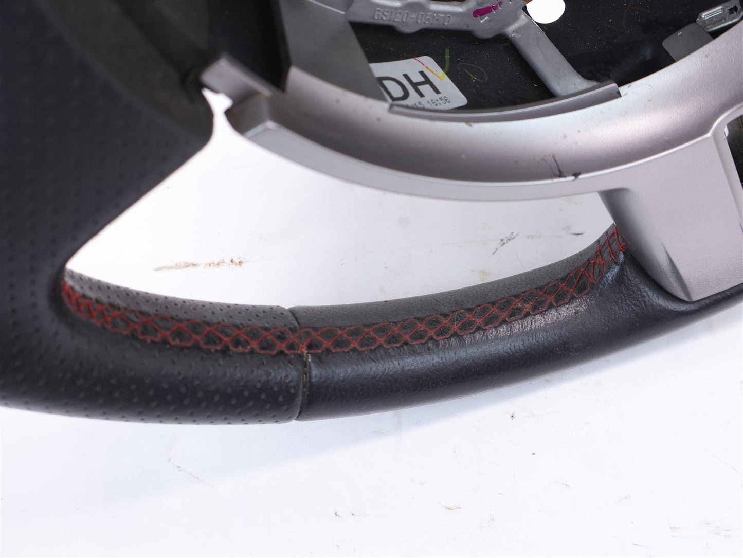 2013-2016 Scion FR-S FRS Steering Wheel OEM Leather w/ Red Stitching 13-16
