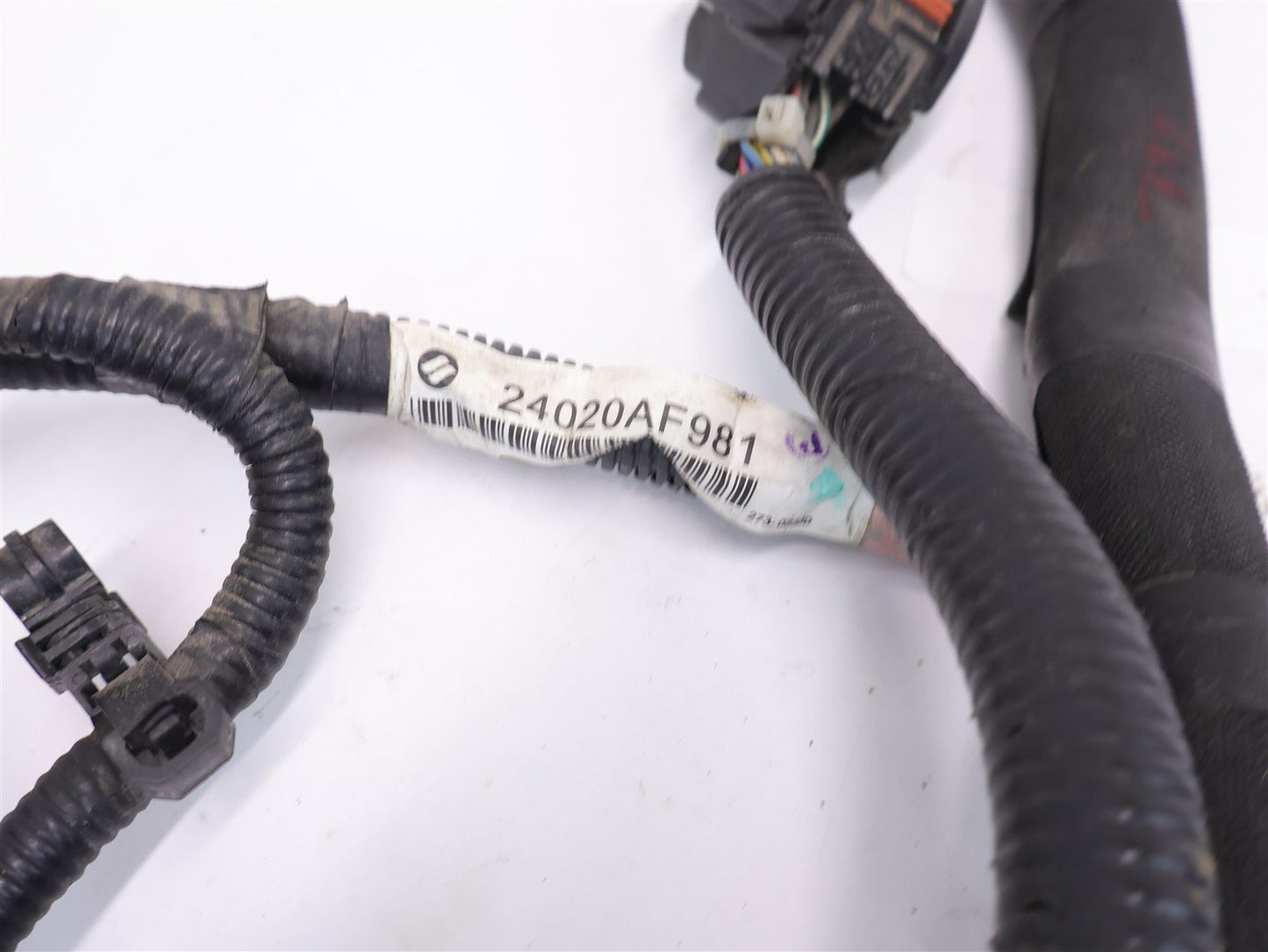 2015-2016 Subaru WRX Engine Wiring Harness 2.0L Intake Manifold 24020AF981