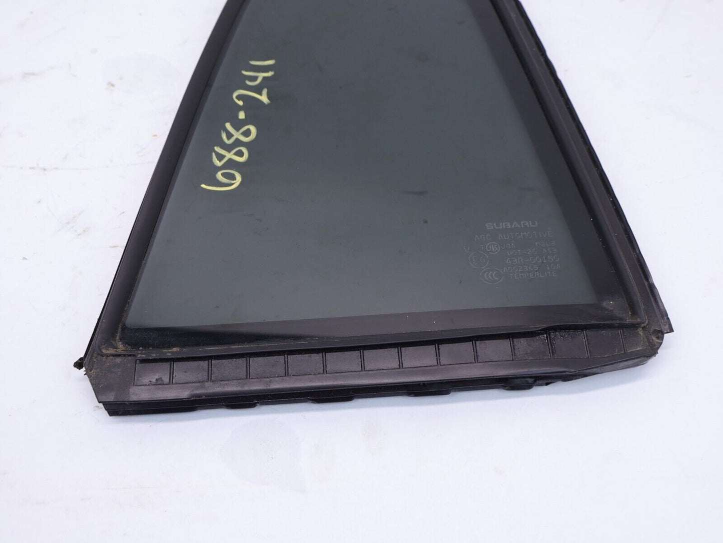2018-2023 Subaru Crosstrek Driver Rear Vent Door Glass Window LH Left OEM