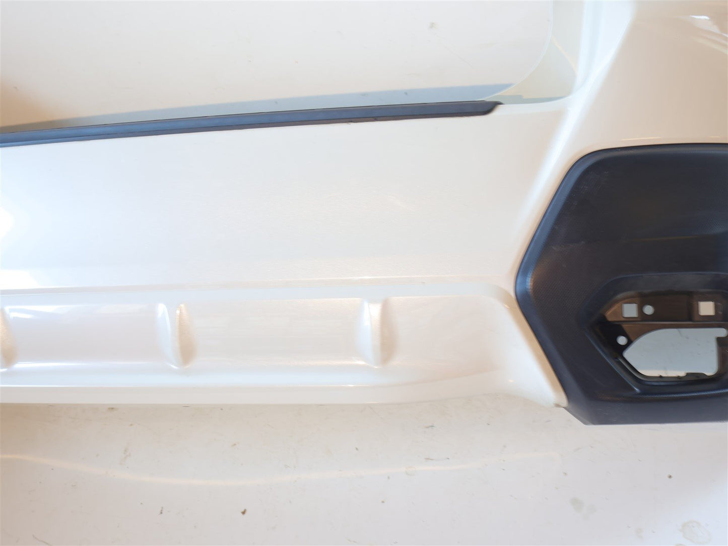 2018-2023 Subaru Crosstrek Rear Bumper Cover White K1X