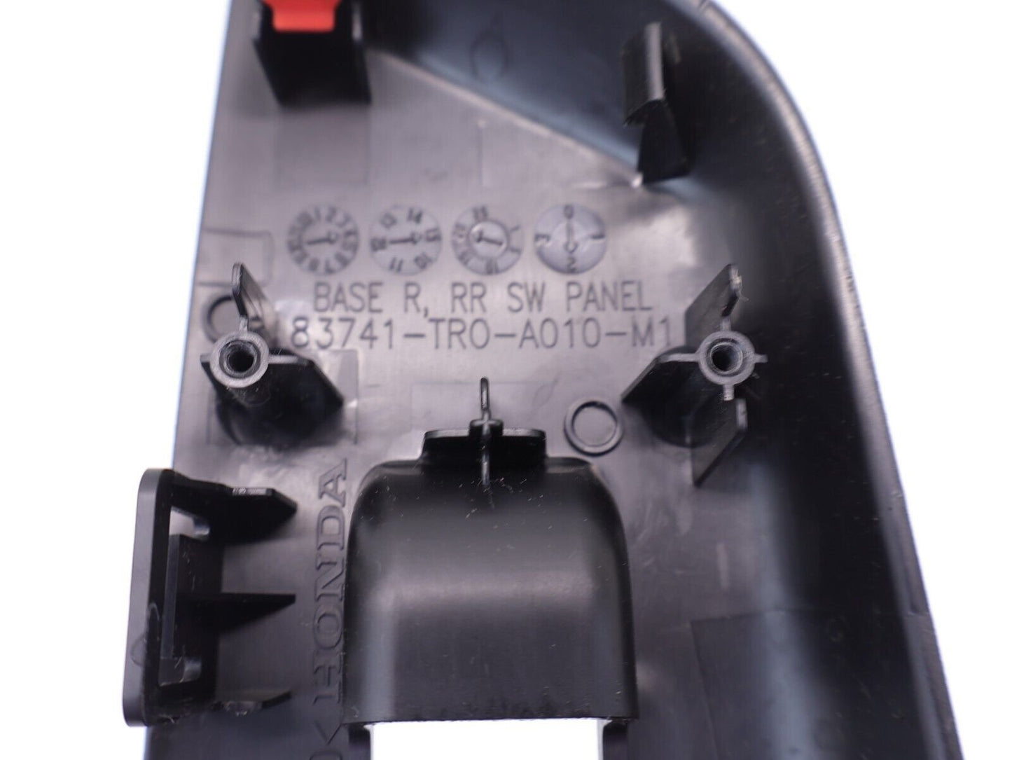 2014-2015 Honda Civic Si Passenger Rear Switch Trim Window Bezel RH Right OEM