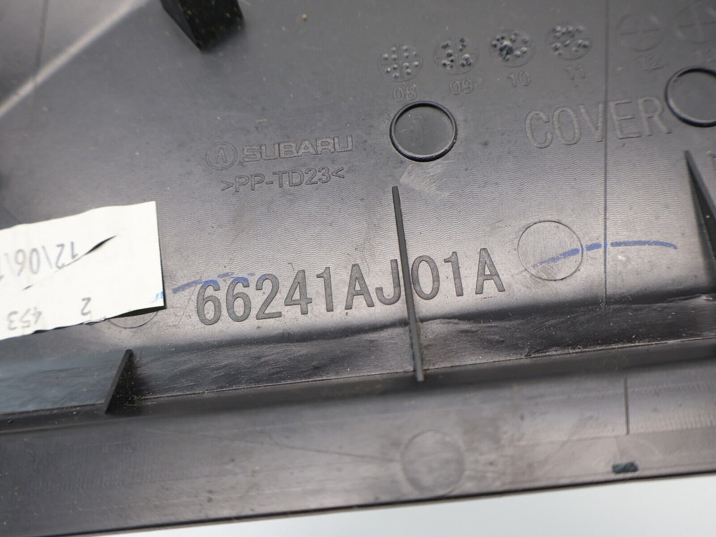 2012 Subaru Outback Dash End Cap Cover Trim Driver LH Left 66241AJO1A 2010-2014