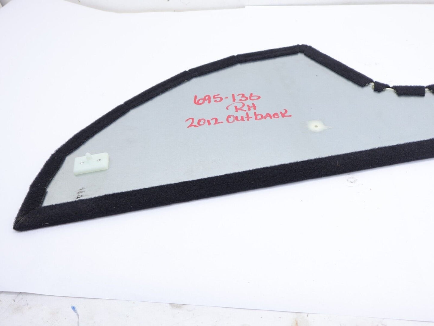 2010-2014 Subaru Outback Trunk Carpet Cover Panel Floor Passenger Right RH Side
