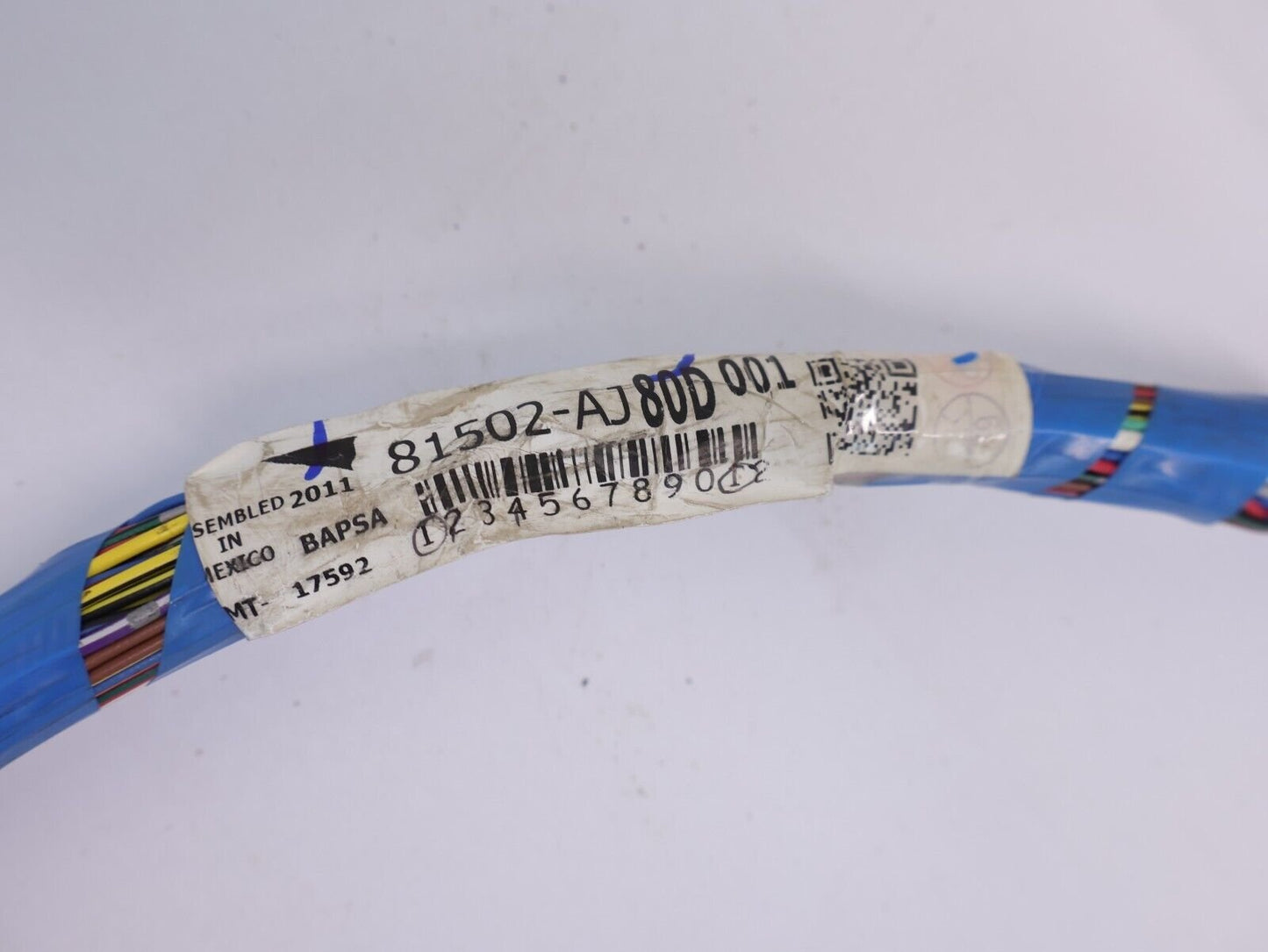 2012 Subaru Legacy & Outback Driver Side Rear Wiring Harness 81502AJ80D Left LH