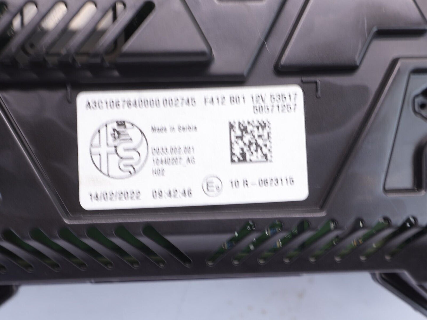 2022 Alfa Romeo Giulia Speedometer Instrument Cluster 2.0L Gauge 22k Miles OEM