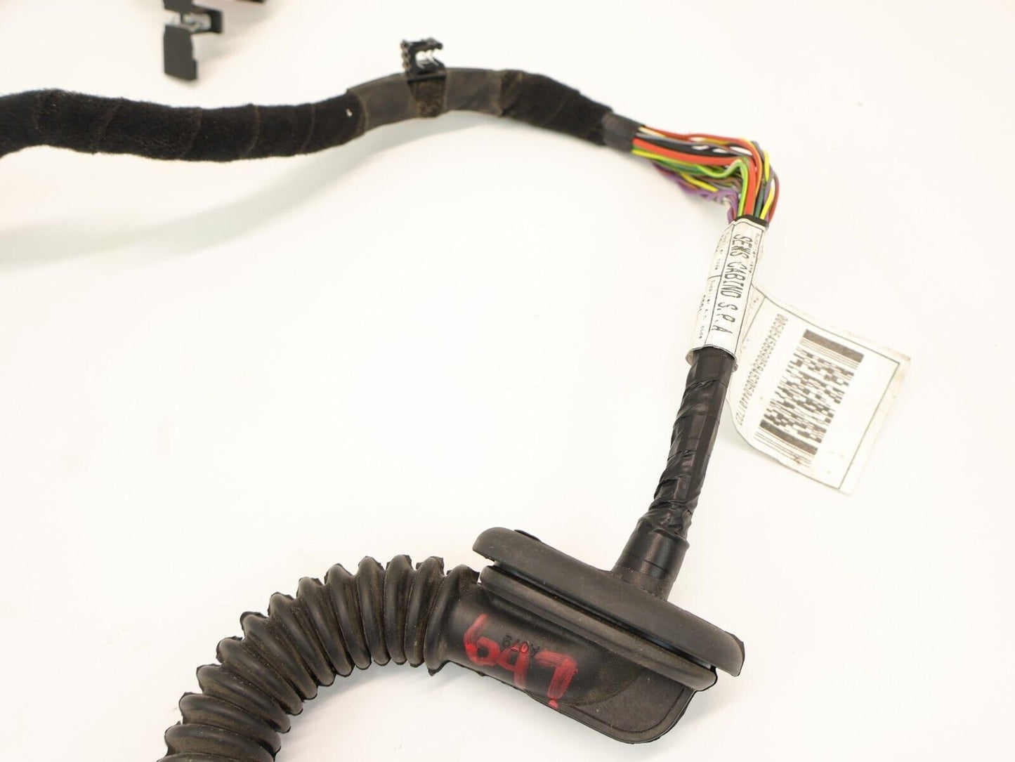 2017-2022 Alfa Romeo Giulia Passenger Front Door Wiring Harness RH Right OEM