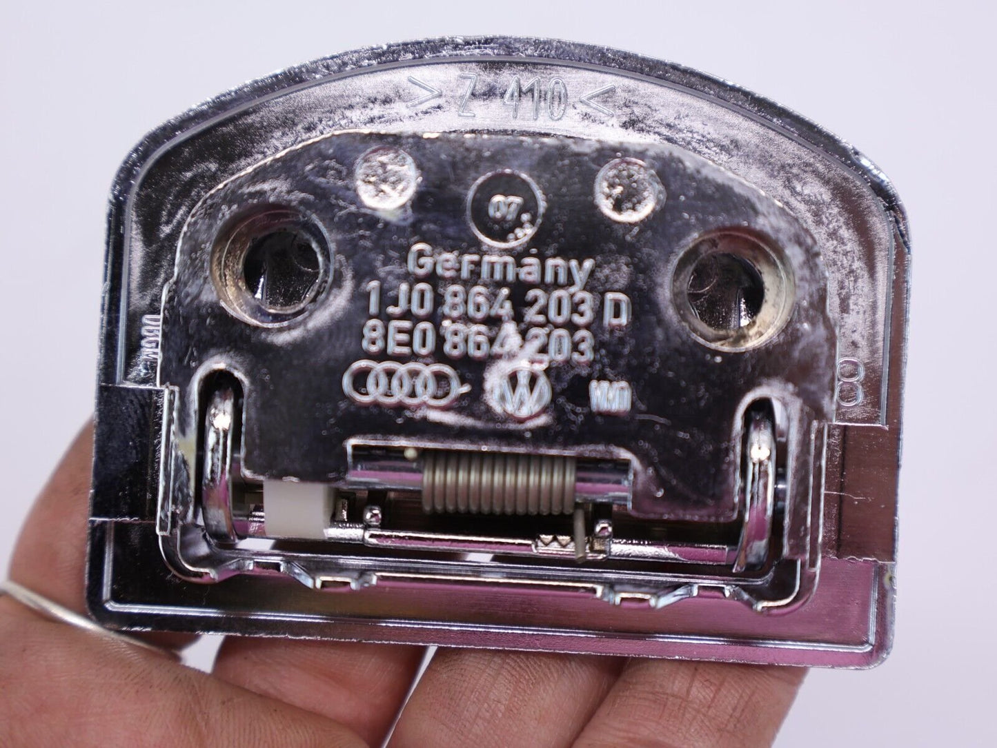 2003-2010 Porsche Cayenne Trunk Cargo Tie Down Anchor Hook Chrome Rear OEM