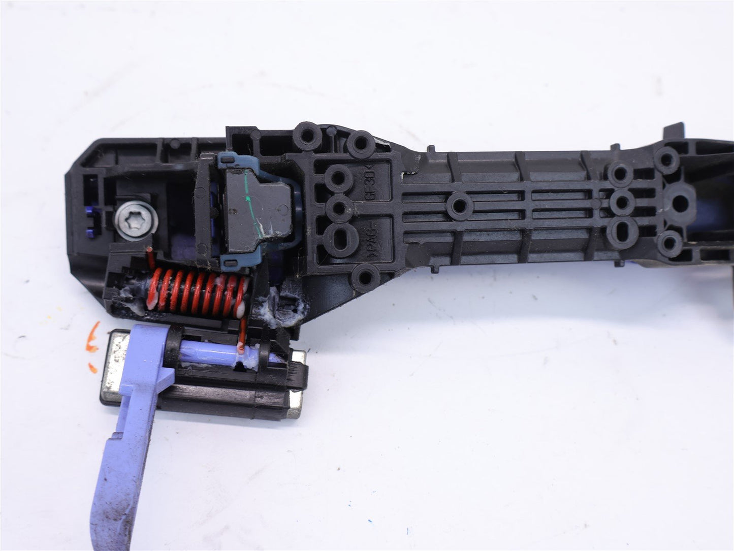 2015 Subaru WRX Passenger Rear Door Handle Exterior Blue RH OEM 2015-2021