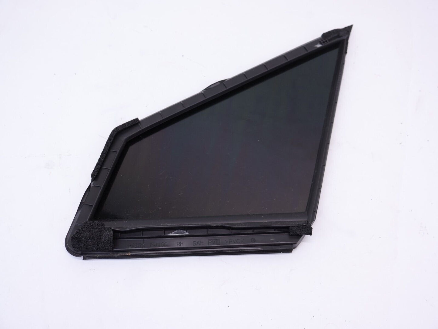 2016 Subaru WRX STI Passenger Front Door Vent Corner Glass RH OEM 2015-2021