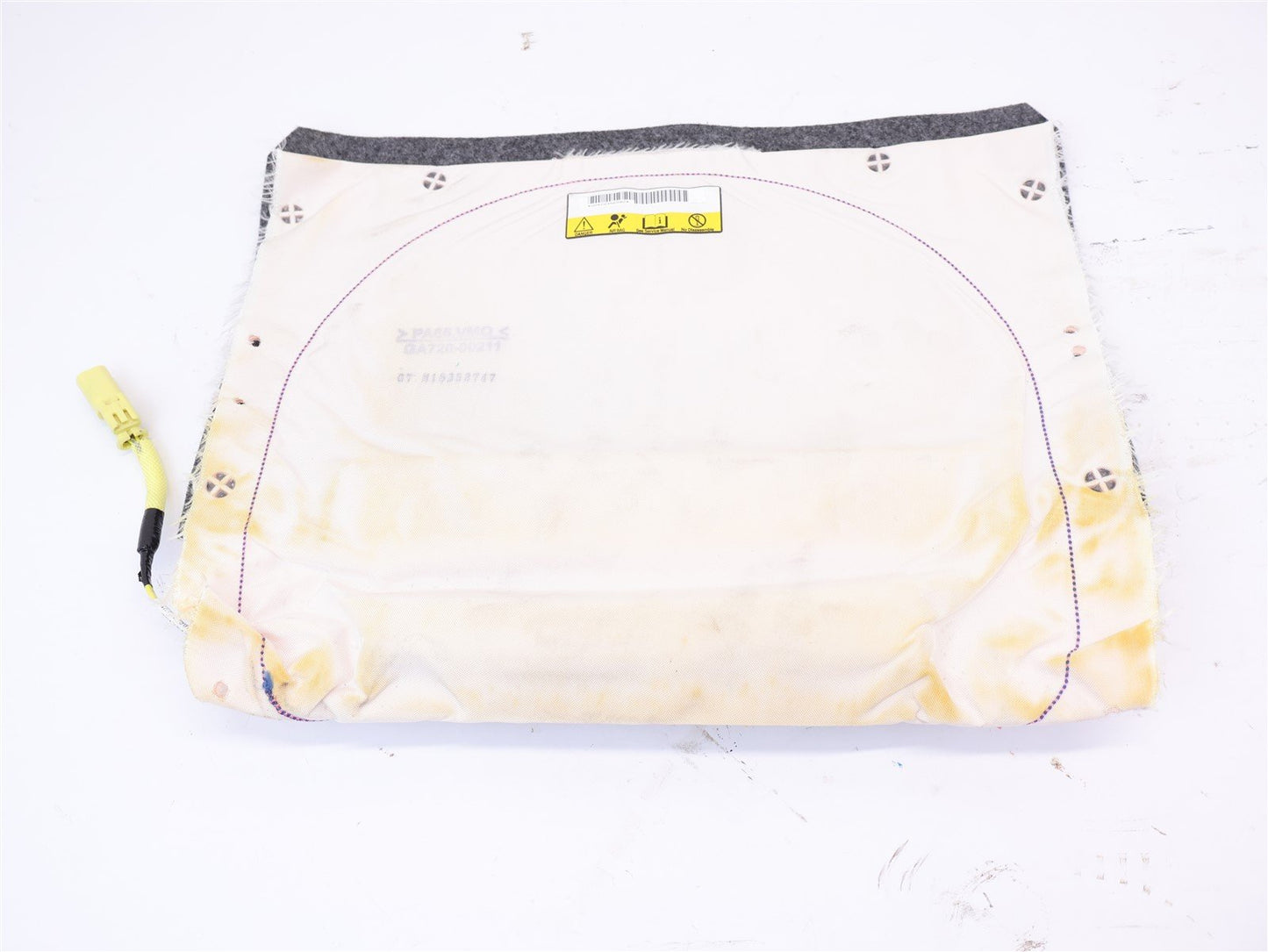 2015-20019 Subaru Legacy & Outback Front Passenger Lower Seat Air Bag Airbag