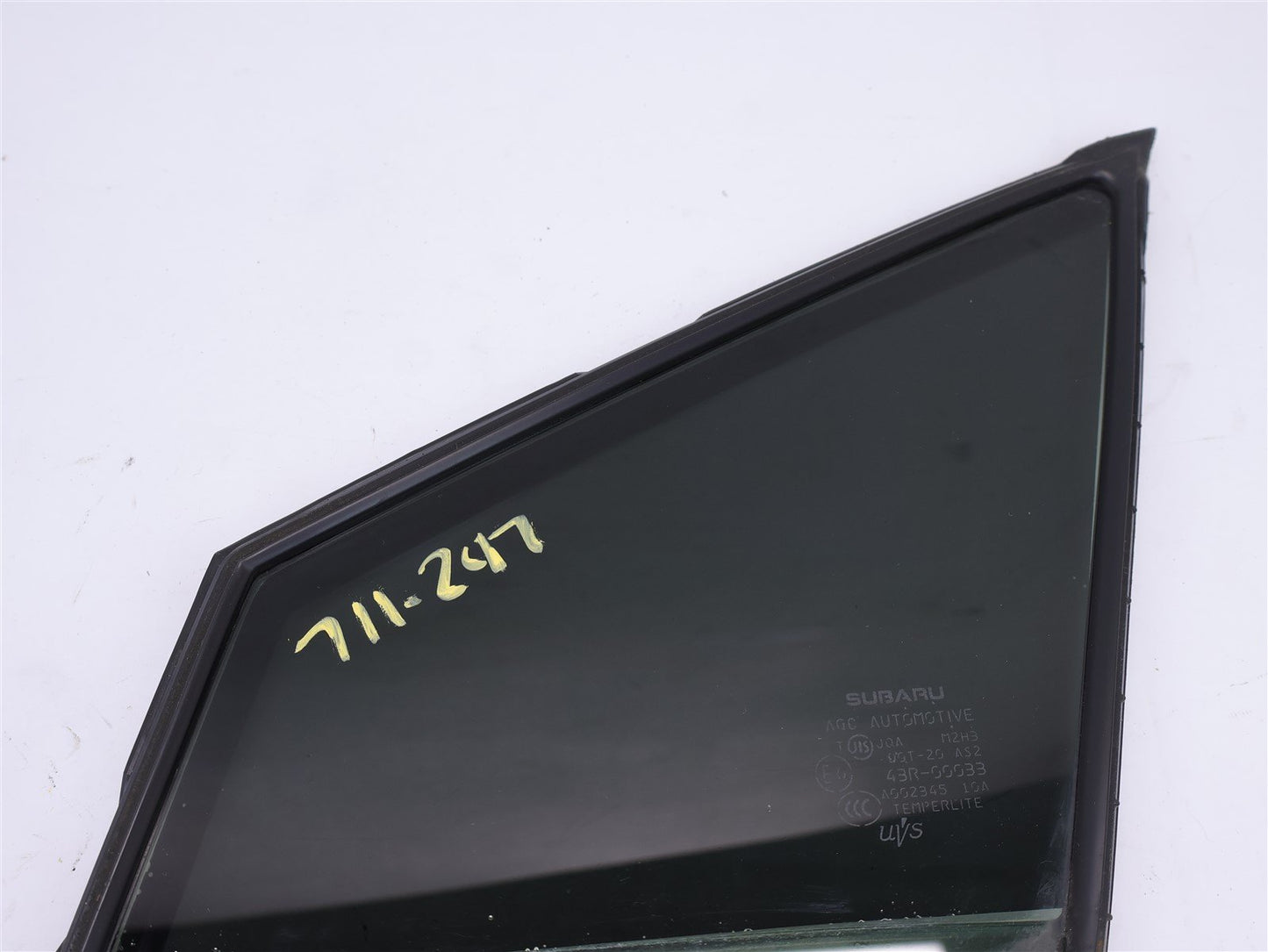 2015-2021 Subaru WRX & STI Front Door Vent Glass Corner LH Left Driver Side OEM